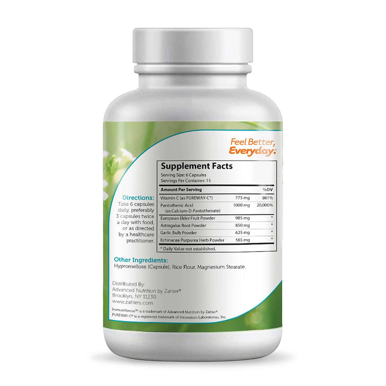 ImmunAbreve&trade; - 90 Capsules (15 Servings)